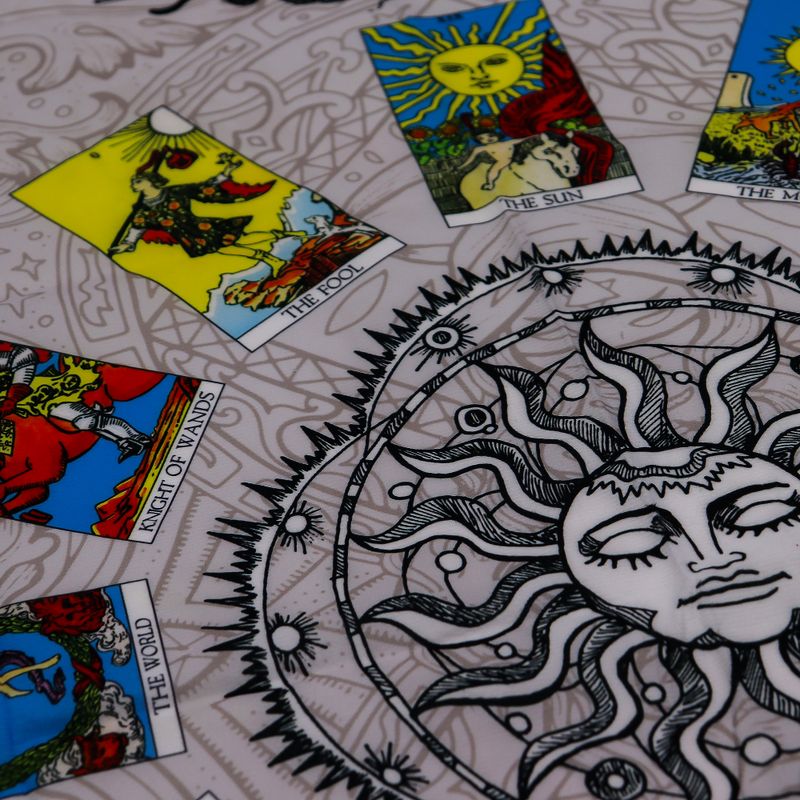 Tarot Reading Cloth - Tree of Life (75x75cm)