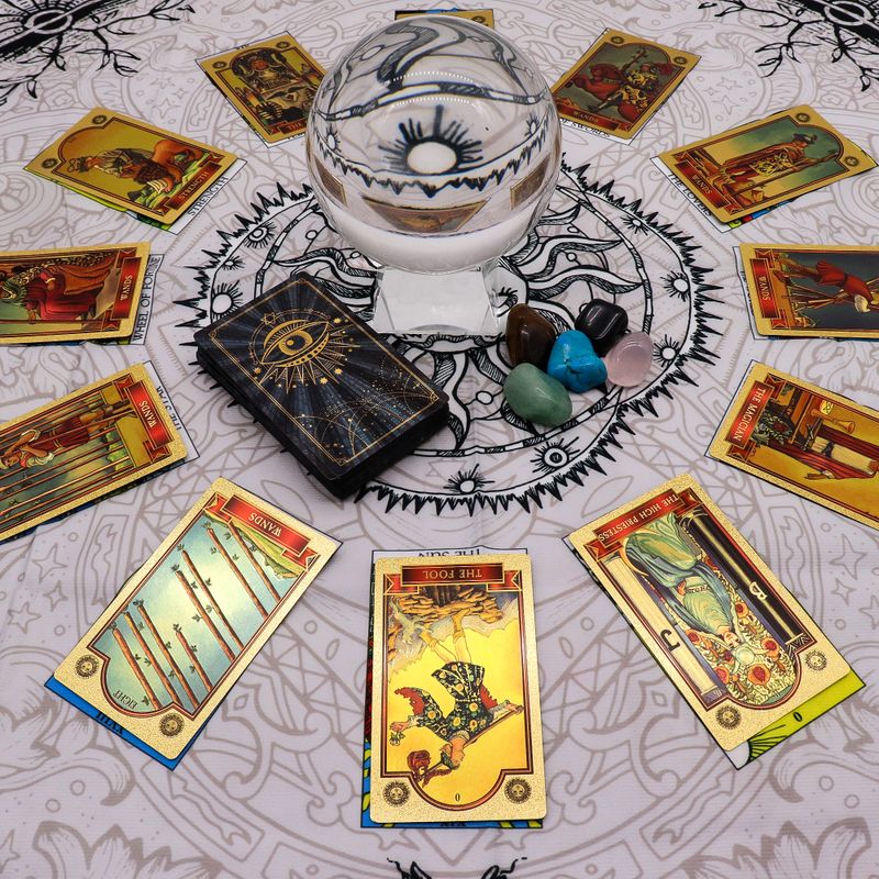 Tarot Reading Cloth - Tree of Life (75x75cm)