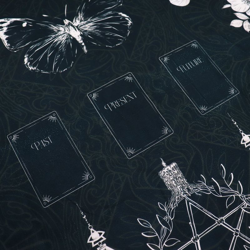 Tarot Reading Cloth - Ancient Witch (75x75cm)