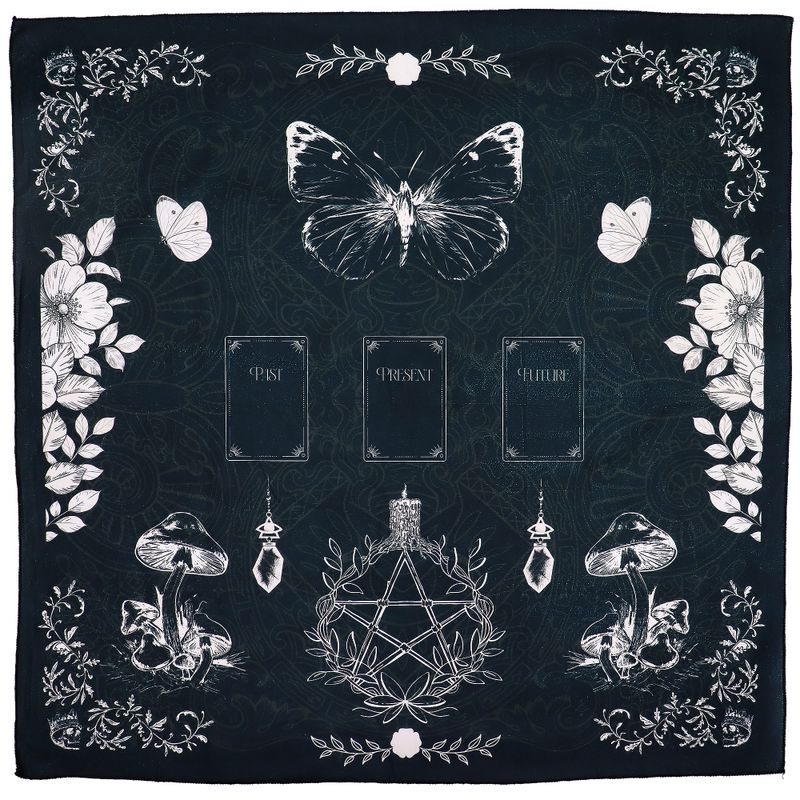 Tarot Reading Cloth - Ancient Witch (75x75cm)