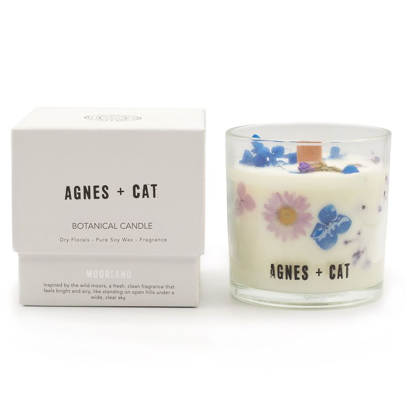 Agnes & Cat Botanical Soy Candle - Moorland