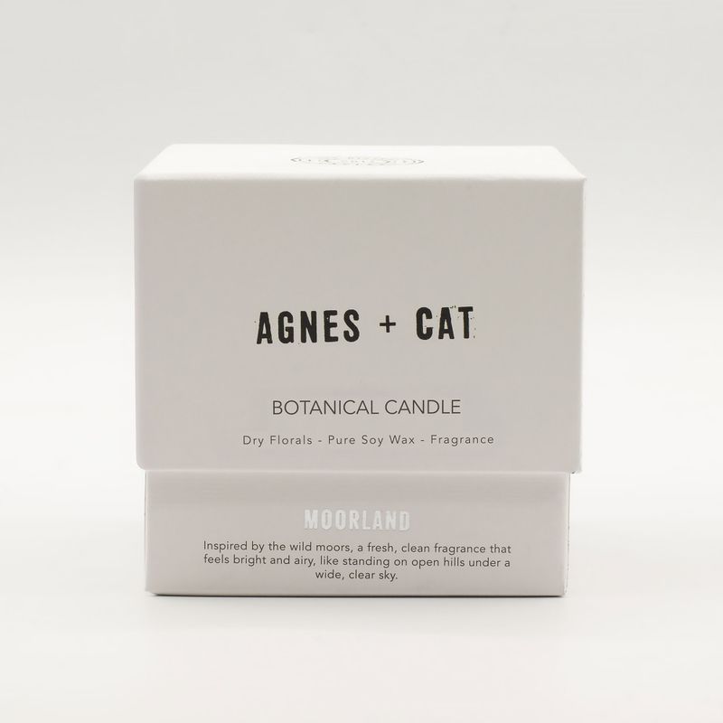 Agnes & Cat Botanical Soy Candle - Moorland