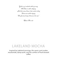 Agnes & Cat Botanical Soy Candle - Lakeland Mocha