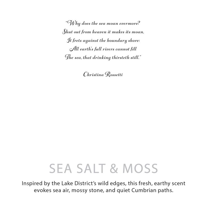 Agnes & Cat Botanical Soy Candle - Seasalt & Moss
