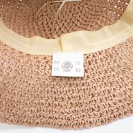 Floppy Straw Sun Hat - Rose Blush