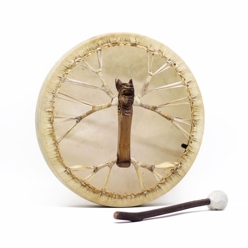Spirit of the Dragon - Shaman Drum & Stick- Tunable - 40cm