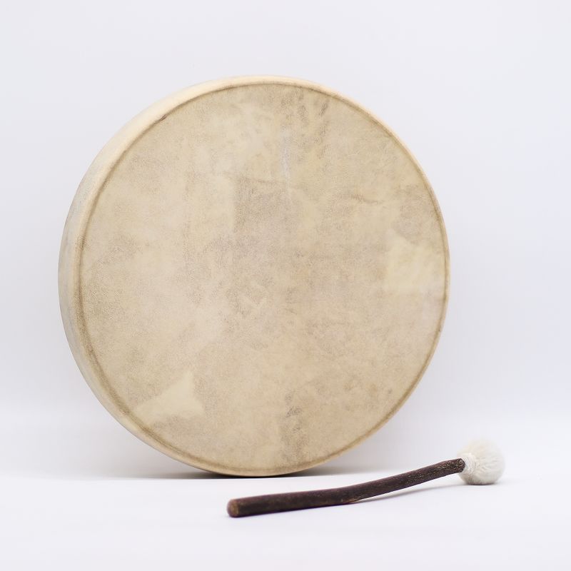 Spirit of the Bear - Shaman Drum & Stick- Tunable - 40cm