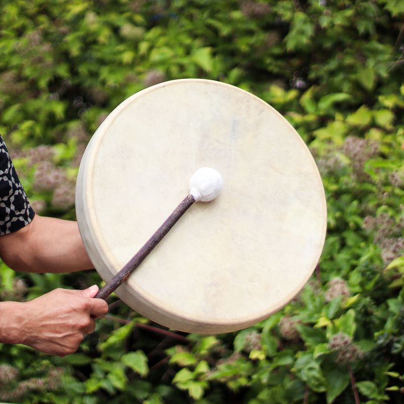 Spirit of the Bear - Shaman Drum & Stick- Tunable - 40cm