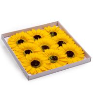 Craft Soap Flower - Jumbo Sunflowers - 14cm