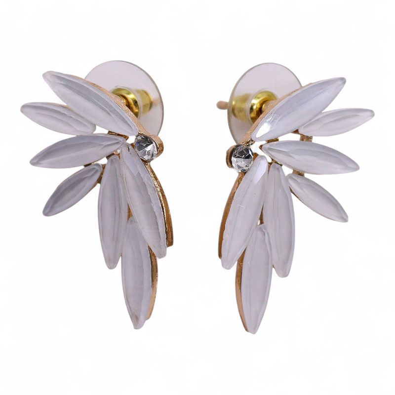 Pearl - Vintage Glass - Fairies - Earrings