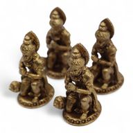 Brass Miniature Gods - Hanuman (30gms)  - 36mm