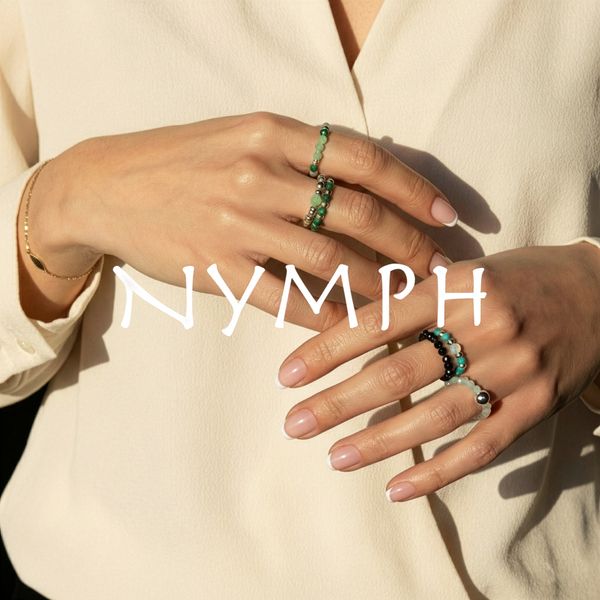 Nymph – Nature Inspired Gemstone Ring Sets