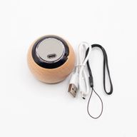 Wooden Mandala Effect Mini Speaker - 3W Bluetooth Approx. 2 hours 300mAh