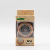 Wooden Mandala Effect Mini Speaker - 3W Bluetooth Approx. 2 hours 300mAh