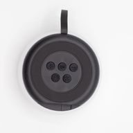 Silver Mandala Lighting Effect Mini Speaker - - 3W Bluetooth 5.3 Approx. 2–4 hours 600mAh