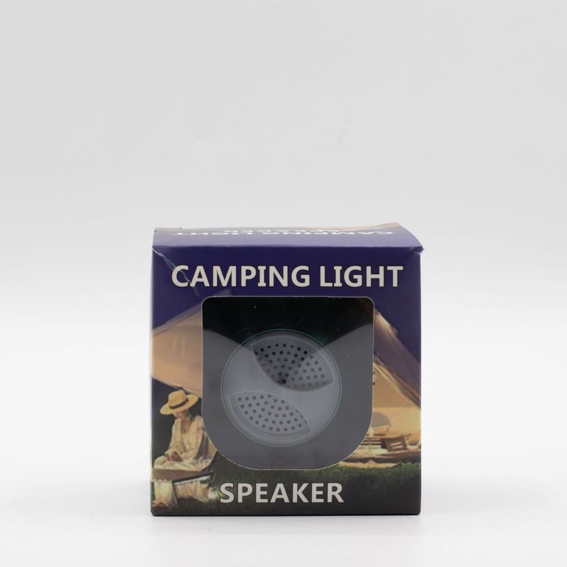 Camping Hanging Light and Mini Speaker - Green - Bluetooth 5.3 Approx. 2–4 hours 600mAh