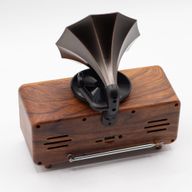 Retro Mini Double Gramophone Speaker -5.4W Bluetooth -