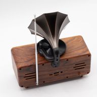 Retro Mini Double Gramophone Speaker -5.4W Bluetooth -