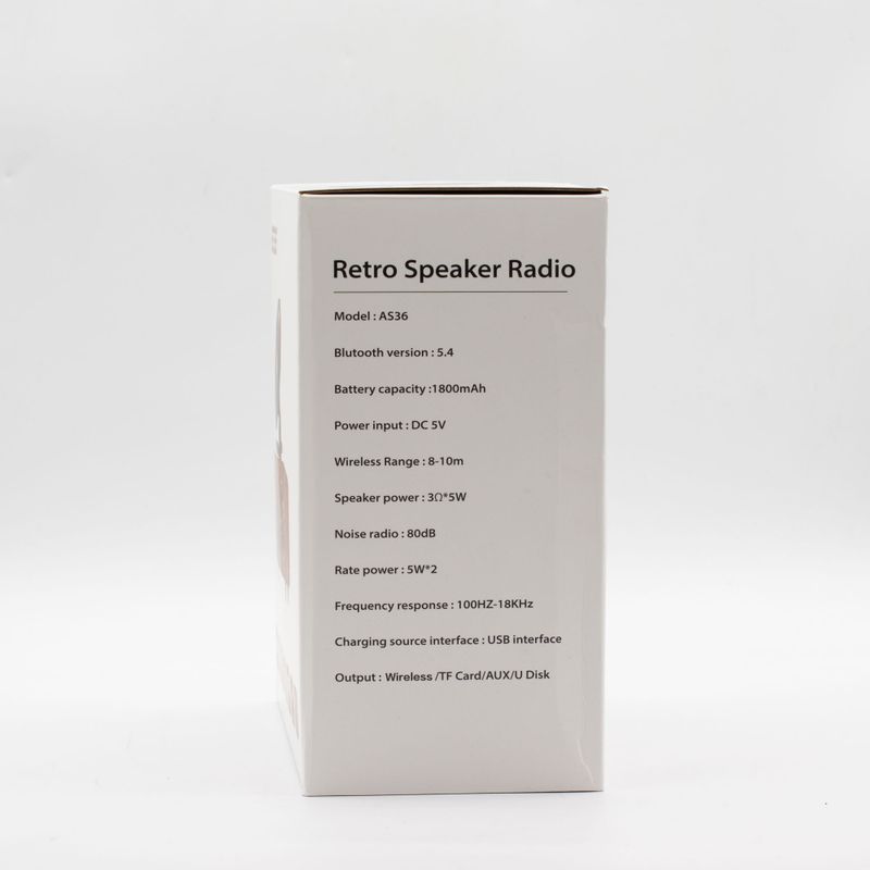 Retro Mini Double Gramophone Speaker -5.4W Bluetooth -