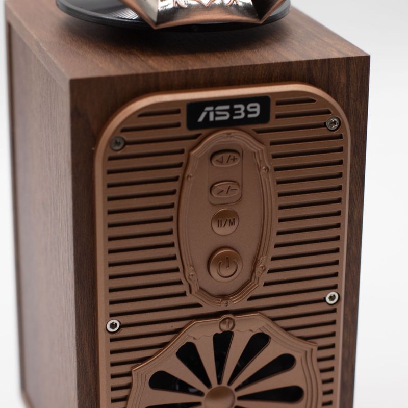 Retro Tall Gramophone Speaker (Extra Loud) - 8W × Bluetooth 5.4 1800mAh