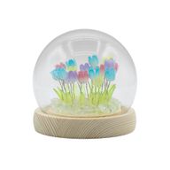 Floral Glow Garden Dome - 20 Multi Tulips - LED USB