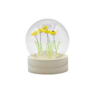 Floral Glow Garden Dome - 5 Sunflowers - LED Battery