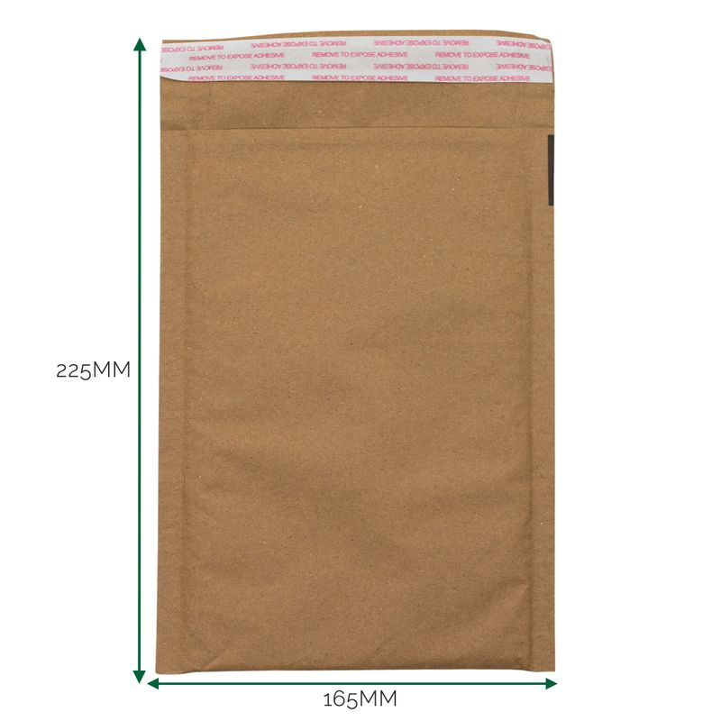 Kraft Padded Honeycomb Envelope (165x225+40mm)