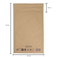 Kraft Padded Honeycomb Envelope (235x350+40mm)