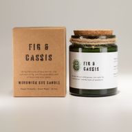 Woodwick Soy Candle - Crushed Fig & Casis