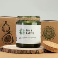 Woodwick Soy Candle - Crushed Fig & Casis