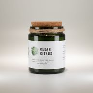 Woodwick Soy Candle - Cedar Citrus
