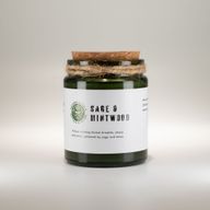 Woodwick Soy Candle - Sage & Mintwood