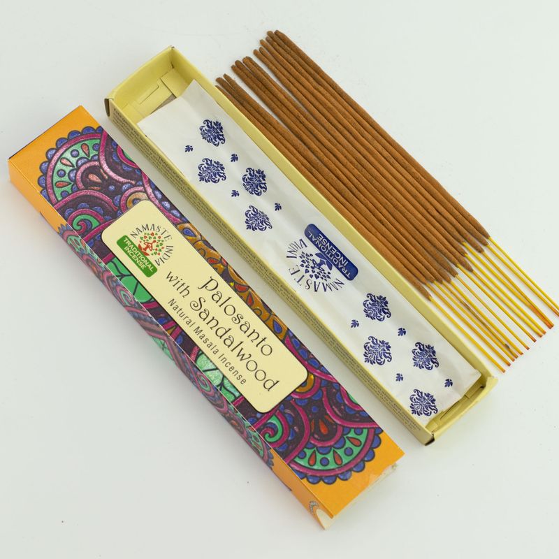 Namaste Mandala Masala Incense - Palosanto with Sandalwood