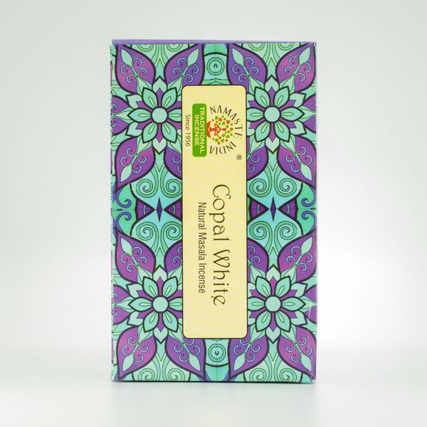 Namaste Mandala Masala Incense - Copal White