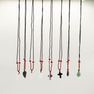 Cord Necklace Gemstone Pendants - Spiritual Collection (assorted)