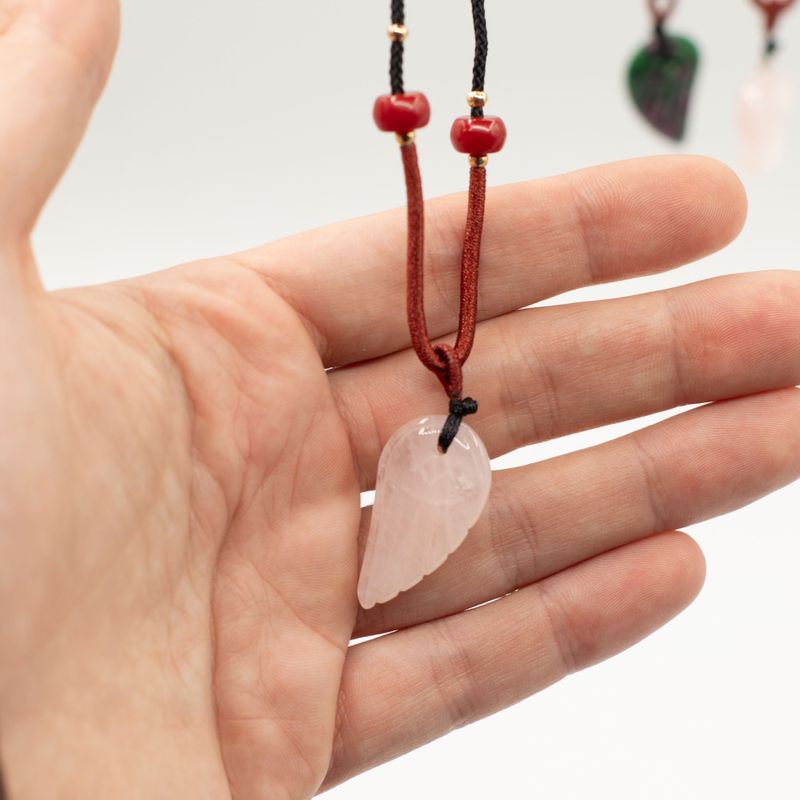 Cord Necklace Gemstone Pendants - Spiritual Collection (assorted)