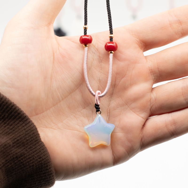 Cord Necklace Gemstone Pendants - Celestial Collection (assorted)