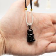 Cord Necklace Gemstone Pendants - Animals Collection (assorted)