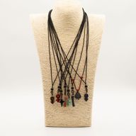 Cord Necklace Gemstone Pendants - Iconic Collection (assorted)