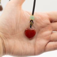 Cord Necklace Gemstone Pendants - Botanical Collection (assorted)