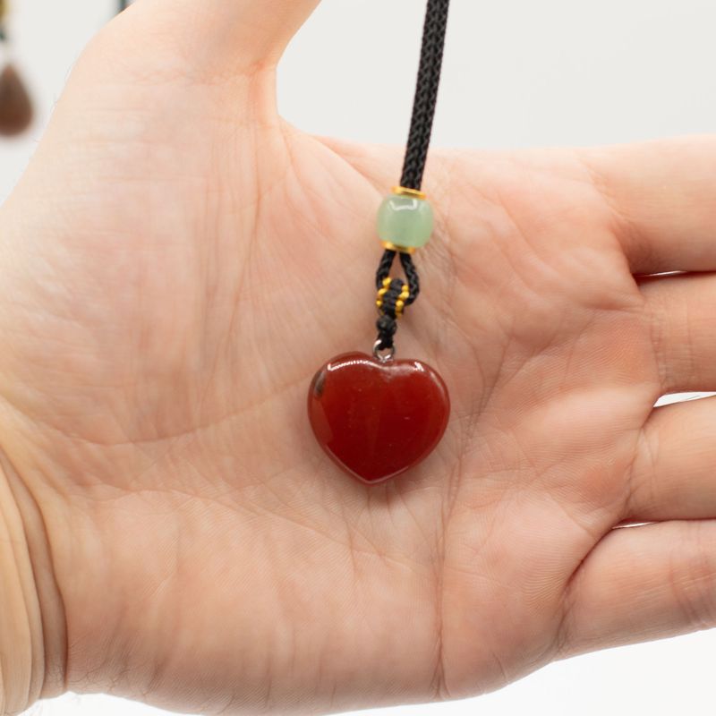 Cord Necklace Gemstone Pendants - Botanical Collection (assorted)