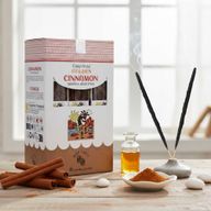 30g Golden Cinnamon Smudging Resin Sticks