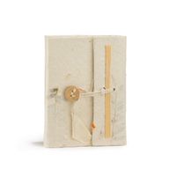Mini Lokta Mixed Flowers Notebook (12x8cm) 40 Pages