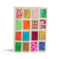 Med Lokta Mini Tiles Notebook Lrg (15x12cm) - 45 leafs - Natural