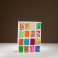 Med Lokta Mini Tiles Notebook Lrg (15x12cm) - 45 leafs - Natural
