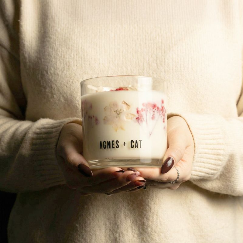 Agnes & Cat Botanical Soy Candle - Fellberry