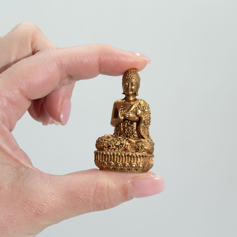 Brass Miniature Gods - Buddha (60g) - 48mm