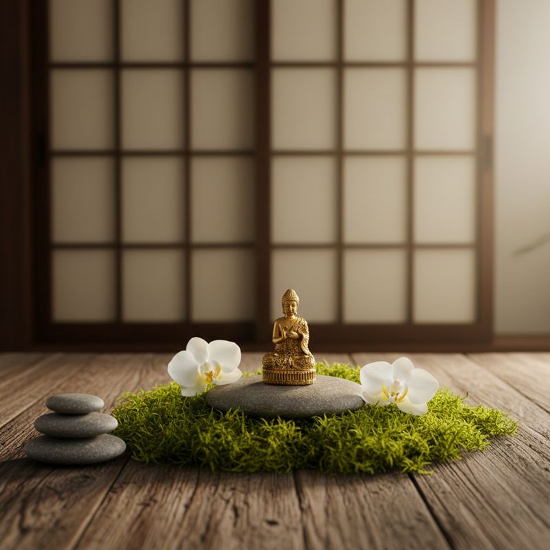 Brass Miniature Gods - Buddha (60g) - 48mm