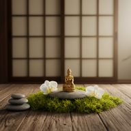 Brass Miniature Gods - Buddha (60g) - 48mm