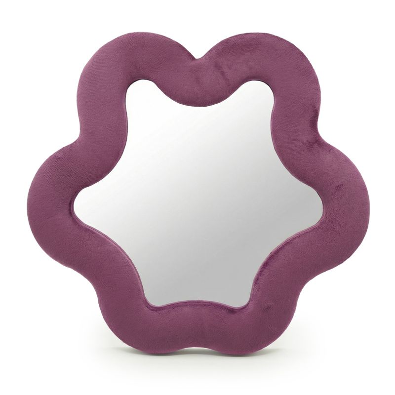Soft Squiggly Mirror - Star - Mauve - 33x23cm